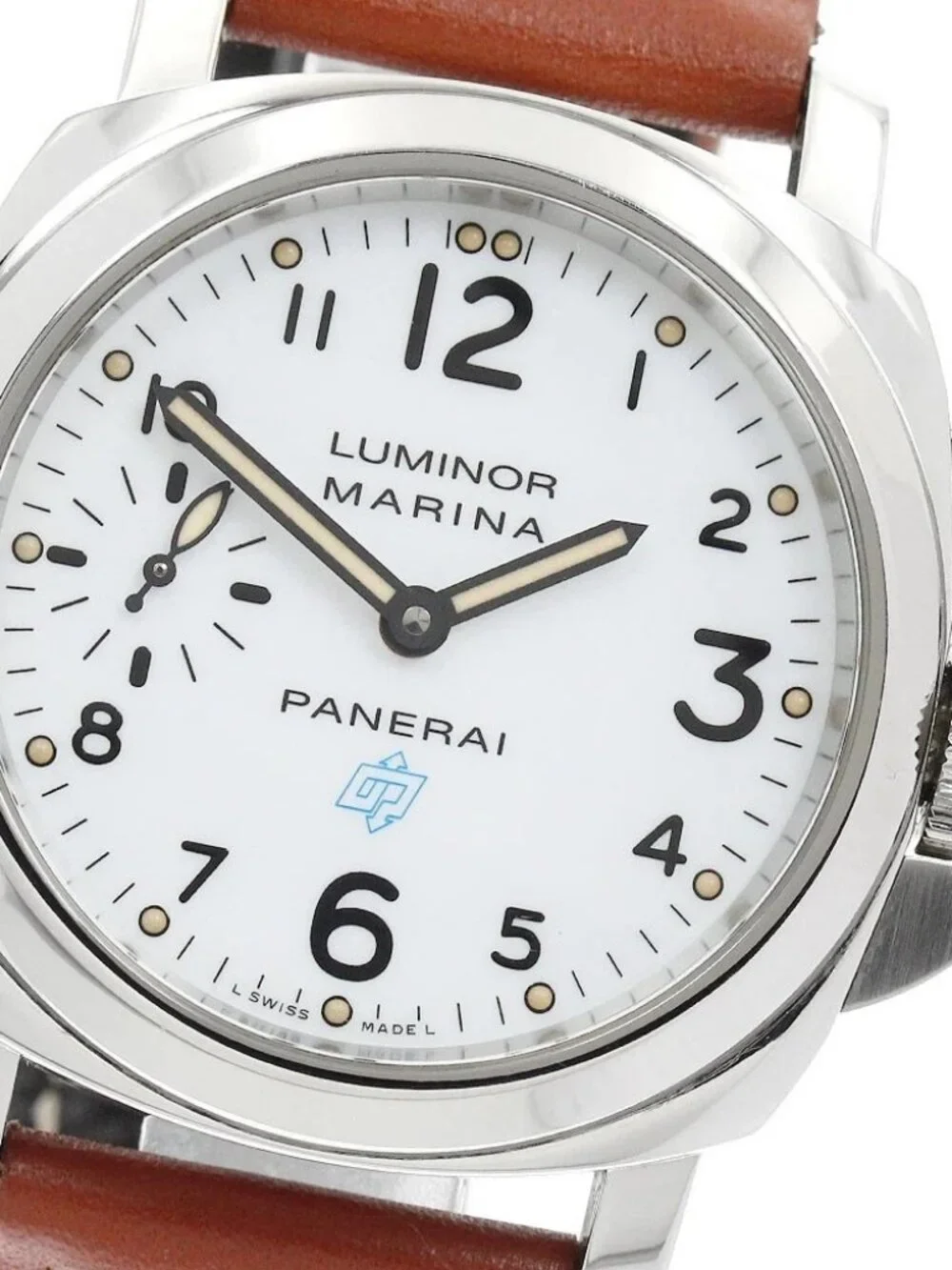 PANERAI Luminor Marina Logo Acciaio PAM00660 Hand Winding Men's Watch_957934